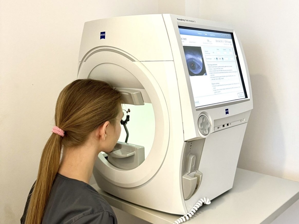 Gesichtsfeldmessung mit Humphrey Field Analyzer
